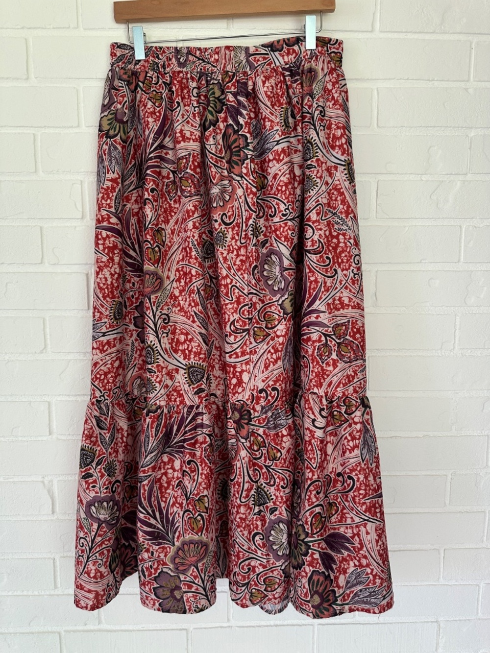 Rachel Zoe floral Polyester maxi skirt Medium - Picture 8 of 12